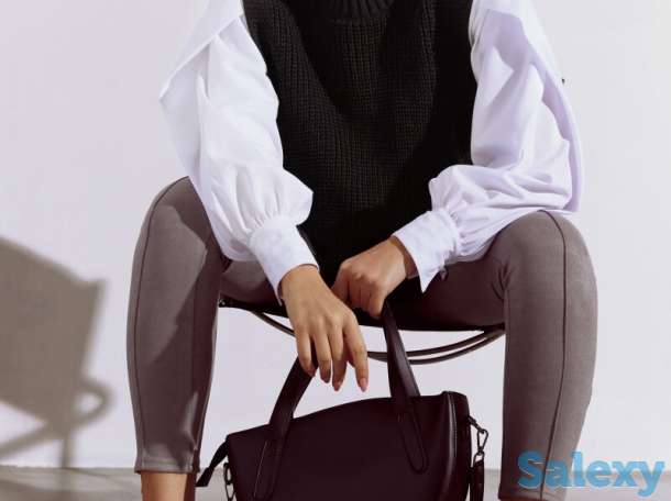 Замшевые серые брюки, фотография 1