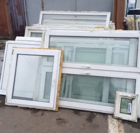 Пластиковые окна и двери бу, фотография 1