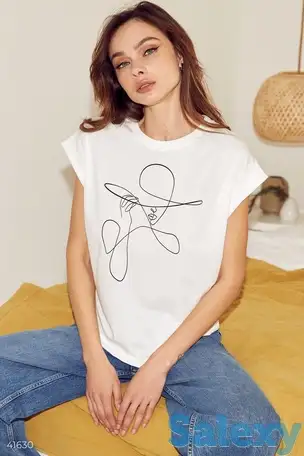 Топ с принтом, фотография 1