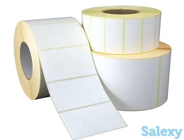 Чековая лента, Термоэтикетка, Самоклейка от производителя, фотография 2