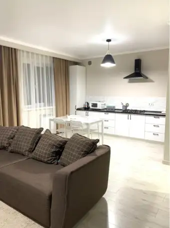 Кухня-студия 1-комнатная квартира-, Таумыш Жумагалиева 15 блок Е, фотография 8