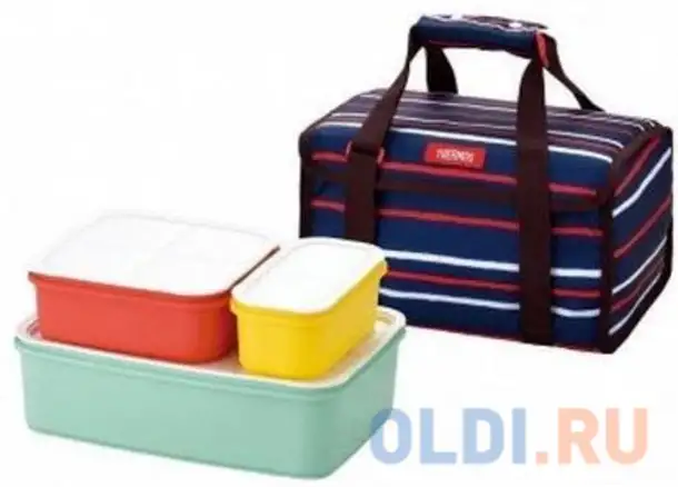 Сумка-термос thermos 135438 3.92л. синий/красный, фотография 1