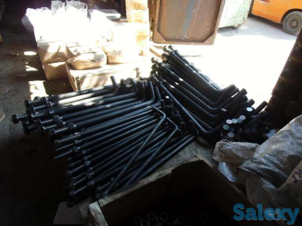 ГОСТ Ст35 М16*900 болты фундаментные, фотография 1