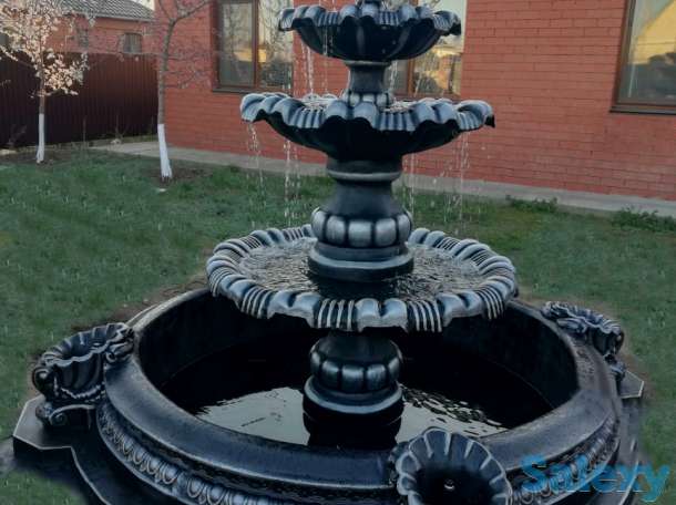 Красивые садовые фонтаны, фотография 1