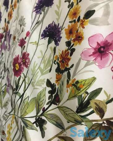 Итальянская скатерть с тефлоновым покрытием Цветущий летний луг, фотография 5