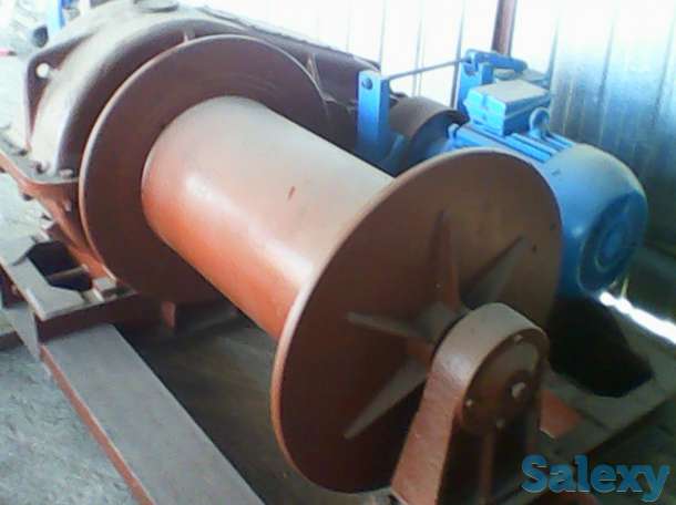 Лебедка маневровая электрическая ЛМ-10 с тросом, фотография 6