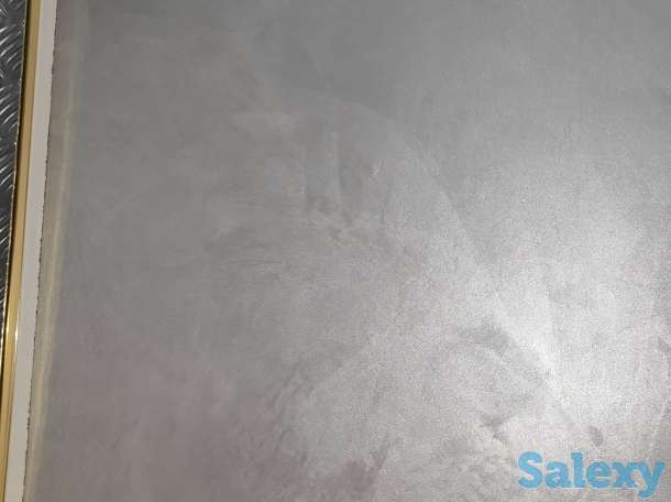 Побелка, обой, левкас, шёлк., фотография 10