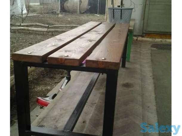 Скамейка без спинки, фотография 1