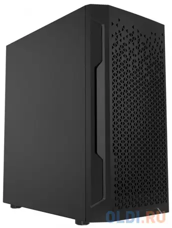 Корпус microatx powercase cmimzb-f2si без бп чёрный, фотография 1