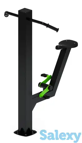 Вело (зеленый) - уличный тренажер - ст 016-12, фотография 1