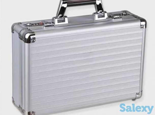 Алюминиевый чемоданчик, кейс аккуратный стильный как из фильмов ))), фотография 1