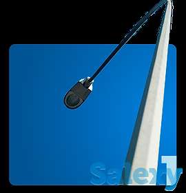 Опоры уличного освещения и светодиодные светильники, фотография 1