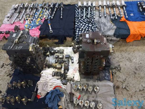 Оригинальные Б\У запчасти для экскаваторов. Разборка экскаваторов Hitachi Komatsu Hyundai JCB Kraneks Volvo Doosan CAT, фотография 2