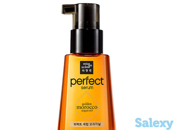 Сыворотка для волос mise-en-scène perfect serum golden morocco argan oil original, фотография 1