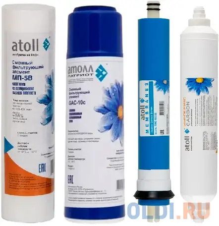 Комплект картриджей atoll №101 патриот, фотография 1