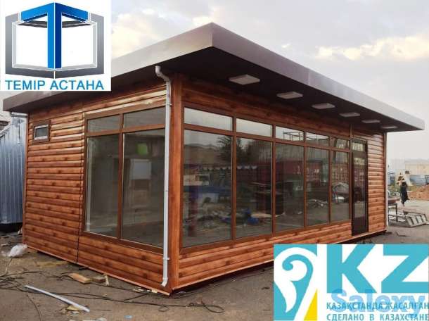 модульные быстровозводимые помещения для жилья, прорабская, под офис, столовая, донерная, киоск для фасфута, медпункт, фотография 2