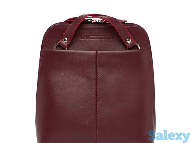 Небольшой женский рюкзак eden burgundy, фотография 1