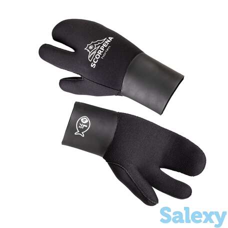 Рукавицы трехпалые scorpena horten - 7 мм, фотография 1