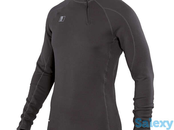 Термобелье майка сивера сноуи с воротником мужская черная, фотография 1