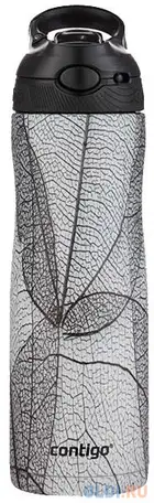 Термобутылка contigo ashland couture chil 0,59л белый чёрный, фотография 1