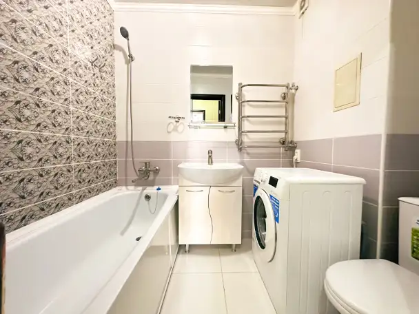 1-комнатная квартира, 41.7 м, 49 этаж, мкр Аксай-5, фотография 10