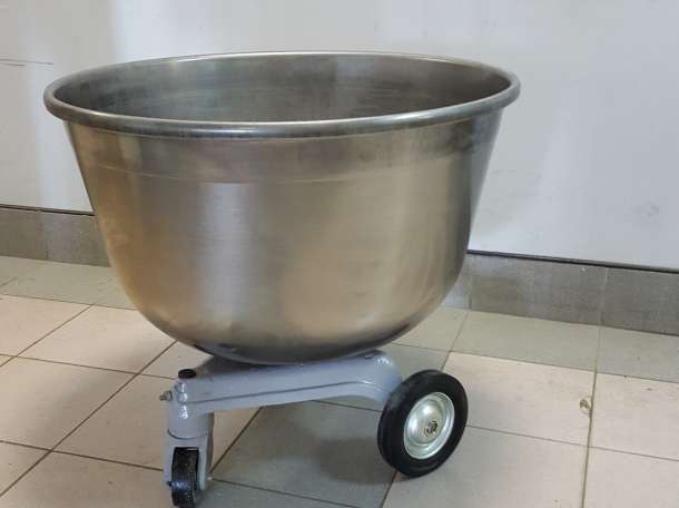 Тестомес Л4-ХТВ с дежой из нерж. стали (140 литров), фотография 3