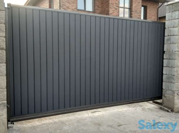 Откатные консольные ворота, автоматика, сварочные работы, любые металлоконструкции, фотография 13