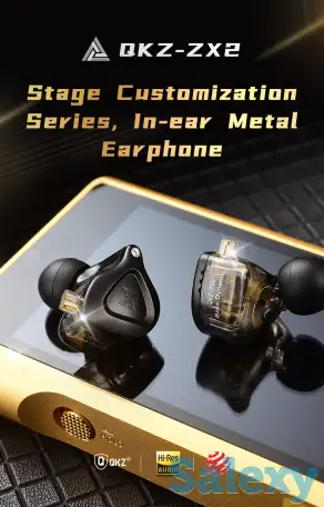 Наушники KZ ZX2 HiFi Гибридные, фотография 2
