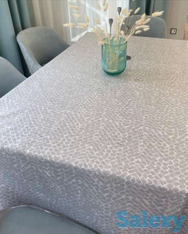 Шикарная испанская скатерть с тефлоновым покрытием Ширина 140 см, фотография 3