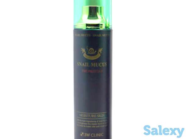 Тонер для лица 3w clinic snail mucus moisture skin, фотография 1