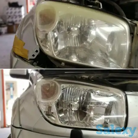 Полировка кузова автомобиля, фар, керамика, жидкое стекло. Качественно, фотография 4