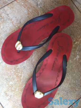 Сандалии, шлёпанцы, сабы на танкетке, фотография 1