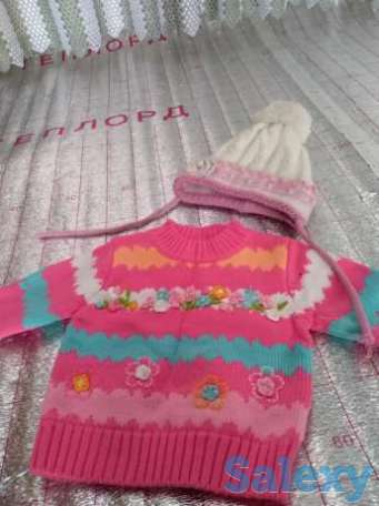 Свитер и шапка детская, фотография 1
