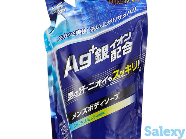 Гель для душа mitsuei pure body soap ag+ (400 мл, рефилл), фотография 1