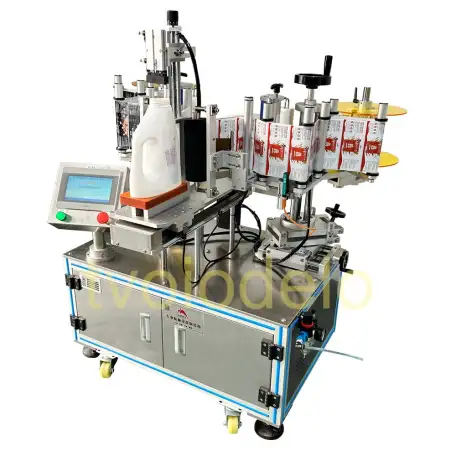 Полуавтоматический этикетировщик для овальной тары, фотография 4