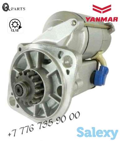 Стартер,,, Yanmar 3TNE74, Yanmar 3TNE84, Yanmar 3TNE88., фотография 1