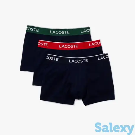 Мужское нижнее бельё lacoste (3 шт.), фотография 1