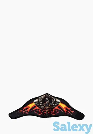 Маска для лица защитная красная жара, фотография 1