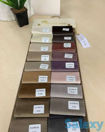 Турецкие ткани: Бархат, блэкаут, петек, сюит и др., фотография 3