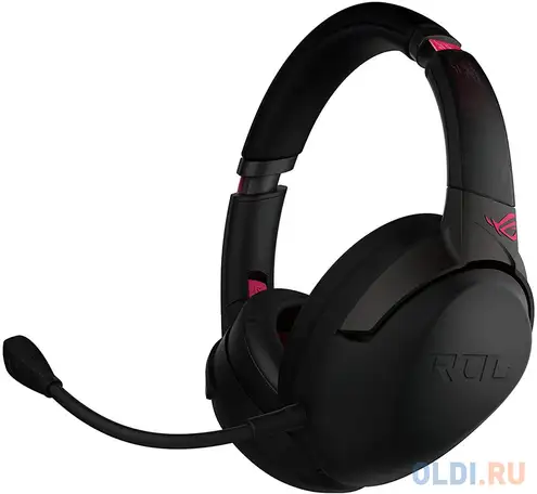 Игровые беспроводные наушники asus strix go 2.4 electro punk (usb, 40, фотография 1