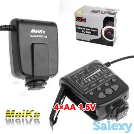 Макро вспышка кольцевая светодиодная, фотография 4