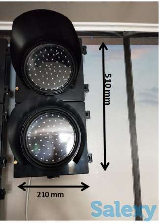 Светодиодный пешеходный светофор ø 200 мм 220V, фотография 5