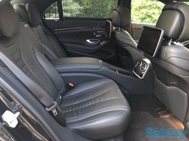 Аренда авто в Минске с водителем. Mercedes W222 Long S500, фотография 2