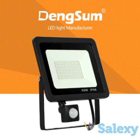 Продам уличный LED прожектор с датчиком движения, 20W, LED-FPS20W, фотография 1