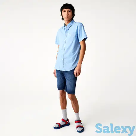 Мужская рубашка lacoste gingham regular fit, фотография 1