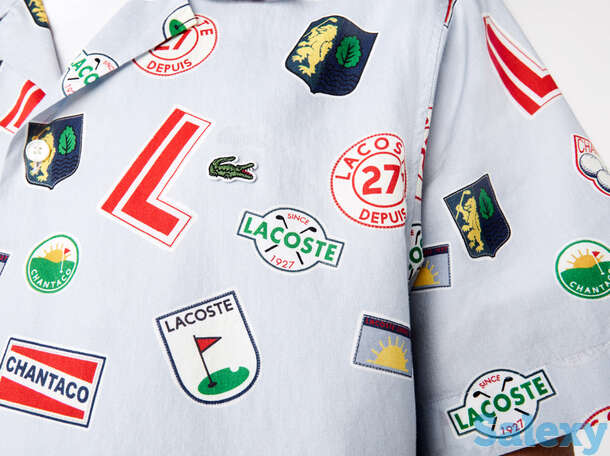 Мужская рубашка lacoste hawaiian print, фотография 1