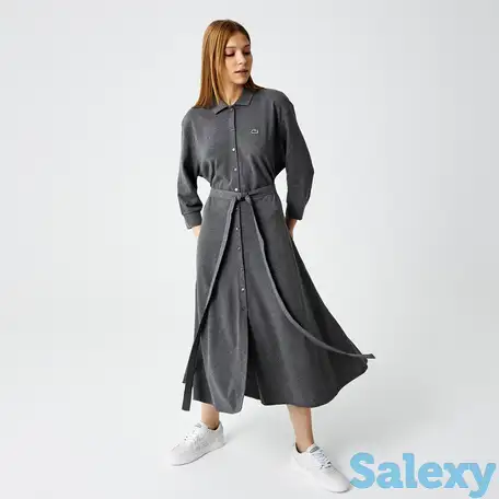 Платье lacoste с поясом на пуговицах, фотография 1