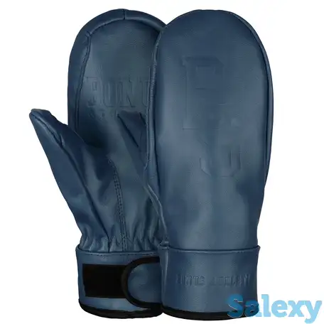 Варежки bonus gloves 20-21 athletic leather navy, фотография 1