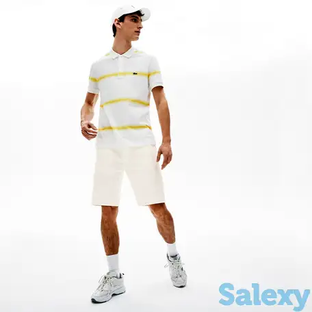 Мужские шорты lacoste regular fit с пятью карманами, фотография 1