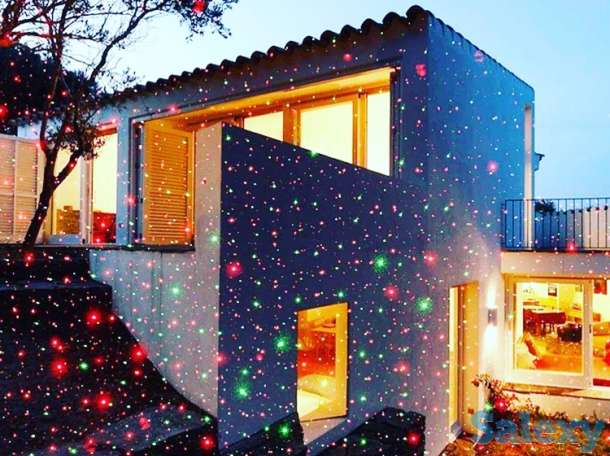 Лазерный проектор . Звёздный дождь, фотография 1